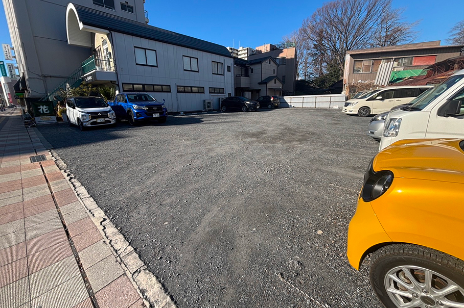 駐車場として活用後