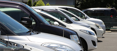 月極駐車場の画像